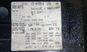 Gdzie dokładnie znajduje się kod silnika w Audi A3 8L? Sprawdź teraz!