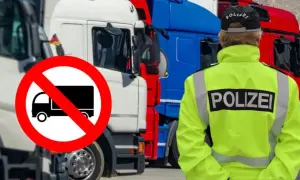 Jakie mandaty grożą za jazdę ciężarówką w zakazie ruchu?