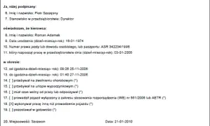 Jak uniknąć błędów wypełniając zaświadczenie o działalności kierowcy – krok po kroku