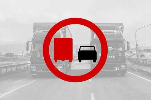 Zakaz wyprzedzania ciężarówek: Od kiedy? Kary i wyjątki