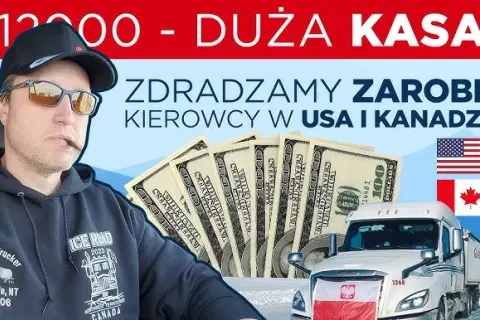 Ile zarabia kierowca ciężarówki w USA? Zaskakujące fakty o wynagrodzeniach