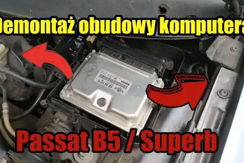 Gdzie dokładnie znajduje się sterownik silnika w Passacie B5? Sprawdź teraz!