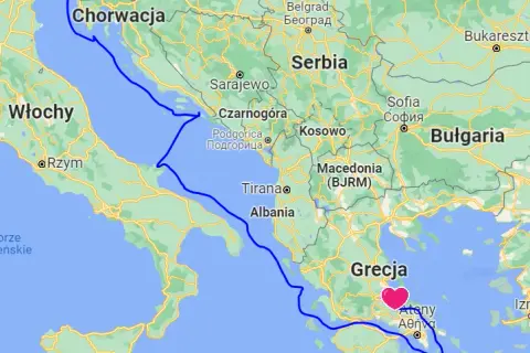Najlepsza trasa do Grecji: uniknij korków i ciesz się podróżą