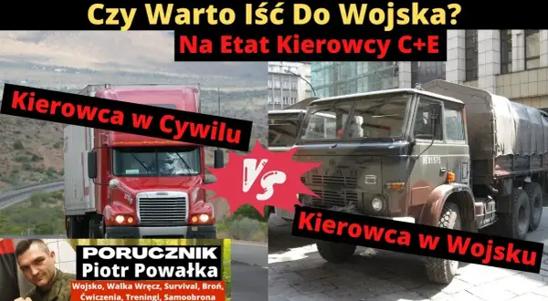 Ile zarabia kierowca w wojsku? Sprawdź, czy to się opłaca!