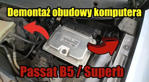 Gdzie dokładnie znajduje się sterownik silnika w Passacie B5? Sprawdź teraz!