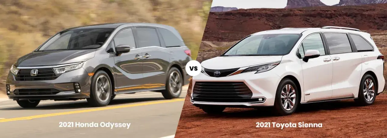 Jaki model minivana jest najlepszy dla Twojej rodziny? Honda Odyssey czy Toyota Sienna?